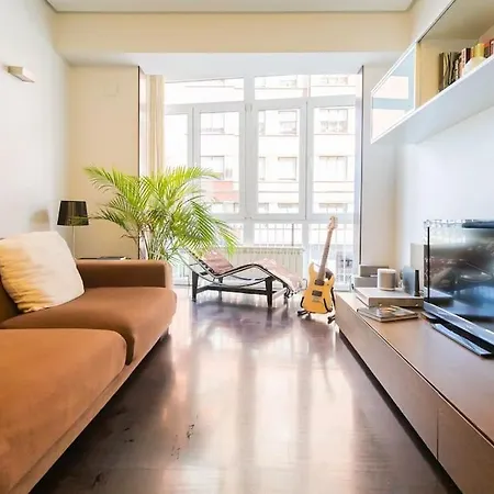 Apartamento Frente Al Parque, En El Centro Bilbao Exterior foto